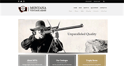 Desktop Screenshot of montanavintagearms.com